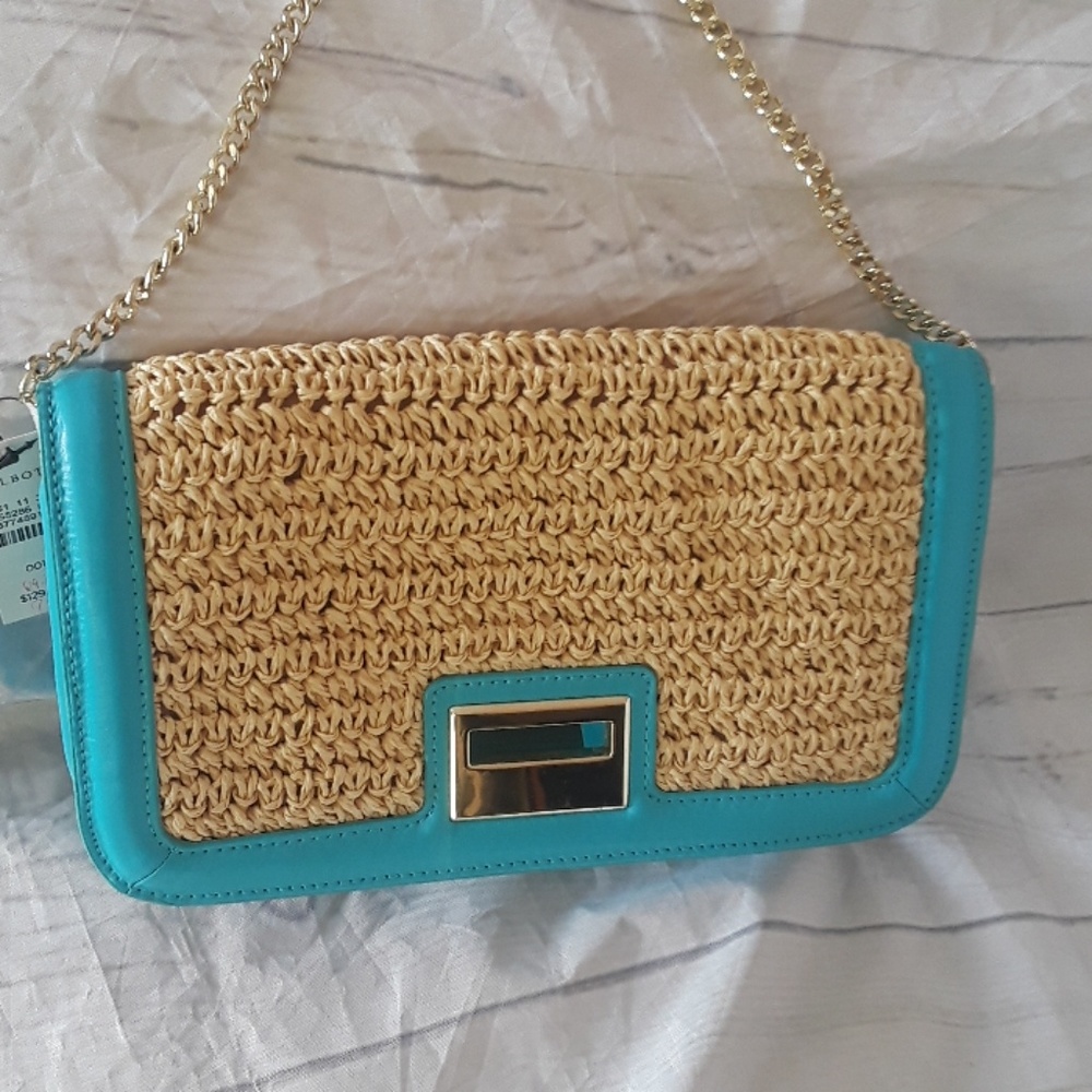 Talbots Straw cross body bag